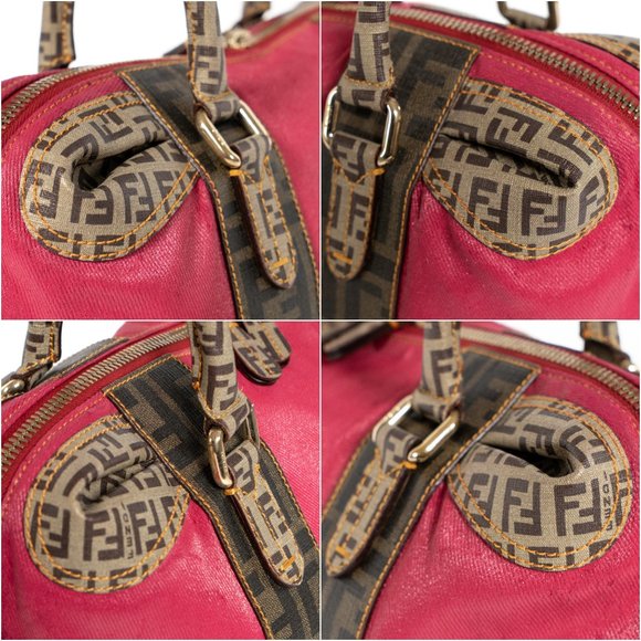 ❌ SOLD! ❌ FENDI Zucca Red Bag - Picture 10 of 16